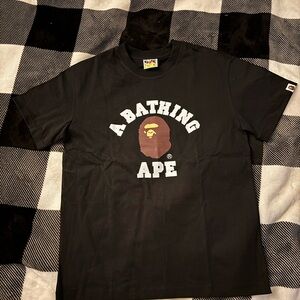 Bape Black Short Sleeve Tee